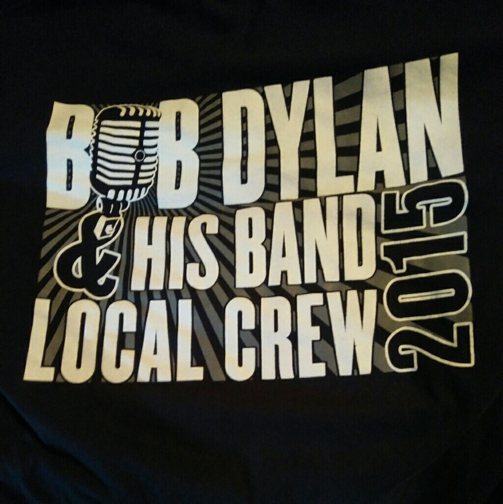 Bob Dylan 2015 Tour shirt
